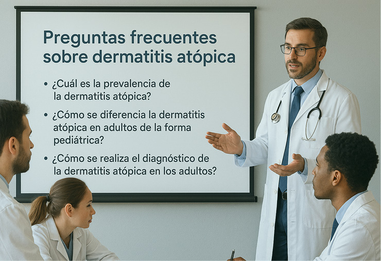 Preguntas frecuentes sobre la dermatitis atópica 1 DA FAQ